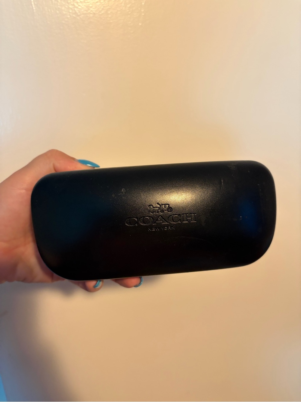 Coach Black Hard Sunglasses Case